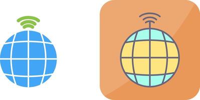 Global Signals Icon Design vector