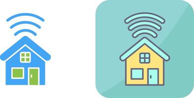 Smart House Icon Design vector
