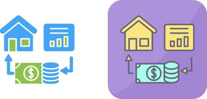 Investment Icon Design vector