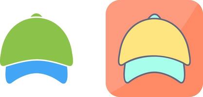 diseño de icono de gorra vector