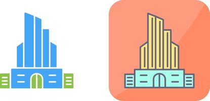 diseño de icono de edificio de oficinas vector