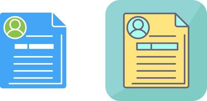 Contact Icon Design vector