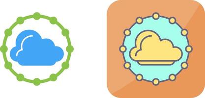 Cloud Icon Design vector