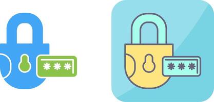 Lock Icon Design vector