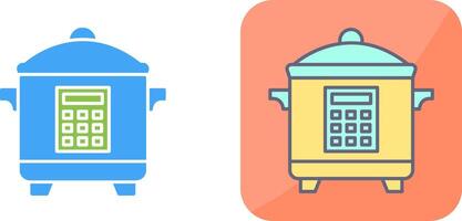 Cooker Icon Design vector