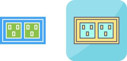 Socket Icon Design vector