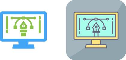 elearning icono diseño vector