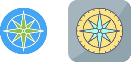 Compass Icon Design vector