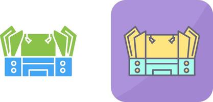 Stage Icon Design vector