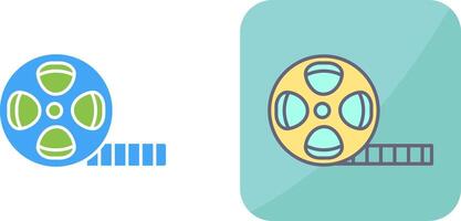 Film Reel Icon Design vector