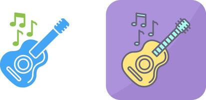 Guitar Icon Design vector