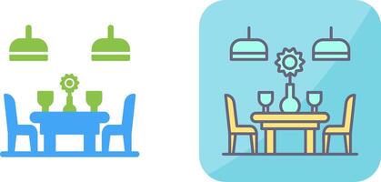 Table Icon Design vector