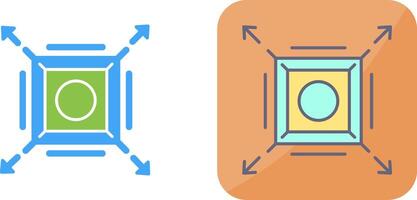 Maximize Icon Design vector