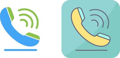 Phone Call Icon Design vector