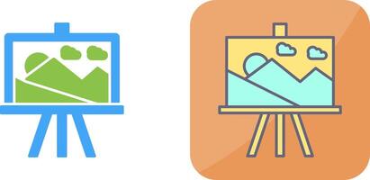 Canvas Icon Design vector