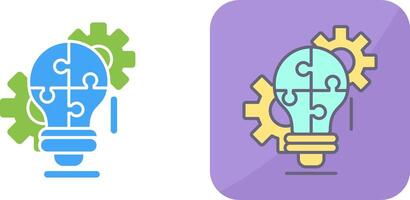 Problem Solving Icon Design vector