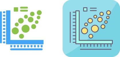 Plot Icon Design vector