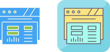 Dashboard Icon Design vector