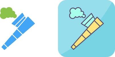 Pipe Icon Design vector