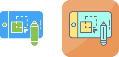 Pathfinder Icon Design vector