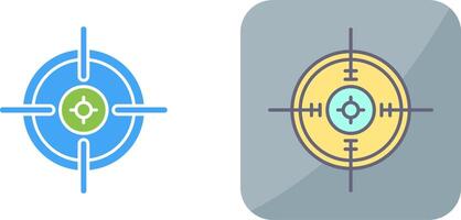 Aim Icon Design vector