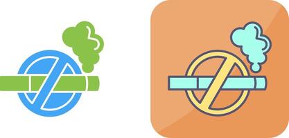 No Tobacco Icon Design vector