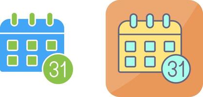 Calendar Icon Design vector