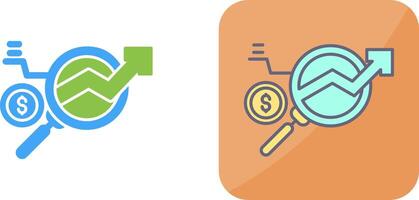 Data Research Icon Design vector