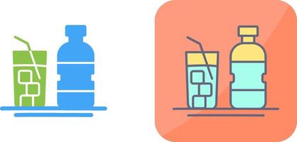 Mineral Water Icon Design vector