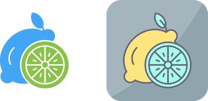 Lemon Icon Design vector