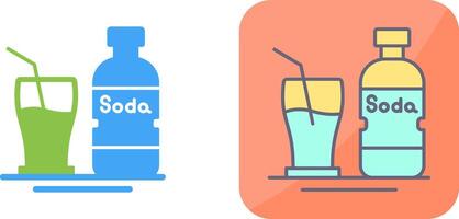 soda icono diseño vector