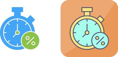 Timer Icon Design vector