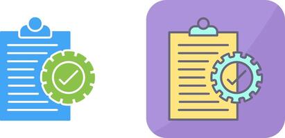 Check List Icon Design vector