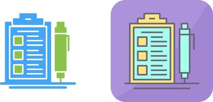 Check List Icon Design vector