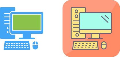 Computer Icon Design vector