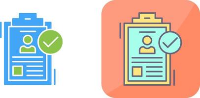 Hire Icon Design vector