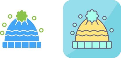 Winter Hat Icon Design vector