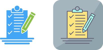 Check List Icon Design vector