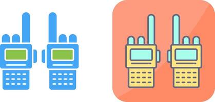 Walkie Talkie Icon Design vector