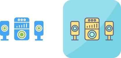 Sound System Icon Design vector