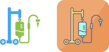 Intravenous Icon Design vector