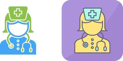 Nurse Icon Design vector