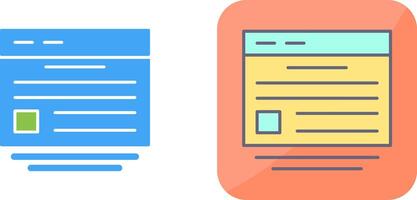 Website Icon Design vector