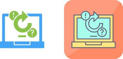 Problem solving Icon Design vector