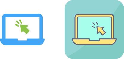 Laptop Icon Design vector