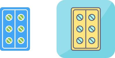 diseño de icono de pastillas vector