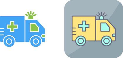 diseño de icono de ambulancia vector
