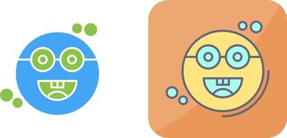 Galsses Icon Design vector