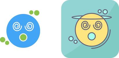 Dizzy Icon Design vector