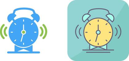 diseño de icono de reloj de alarma vector